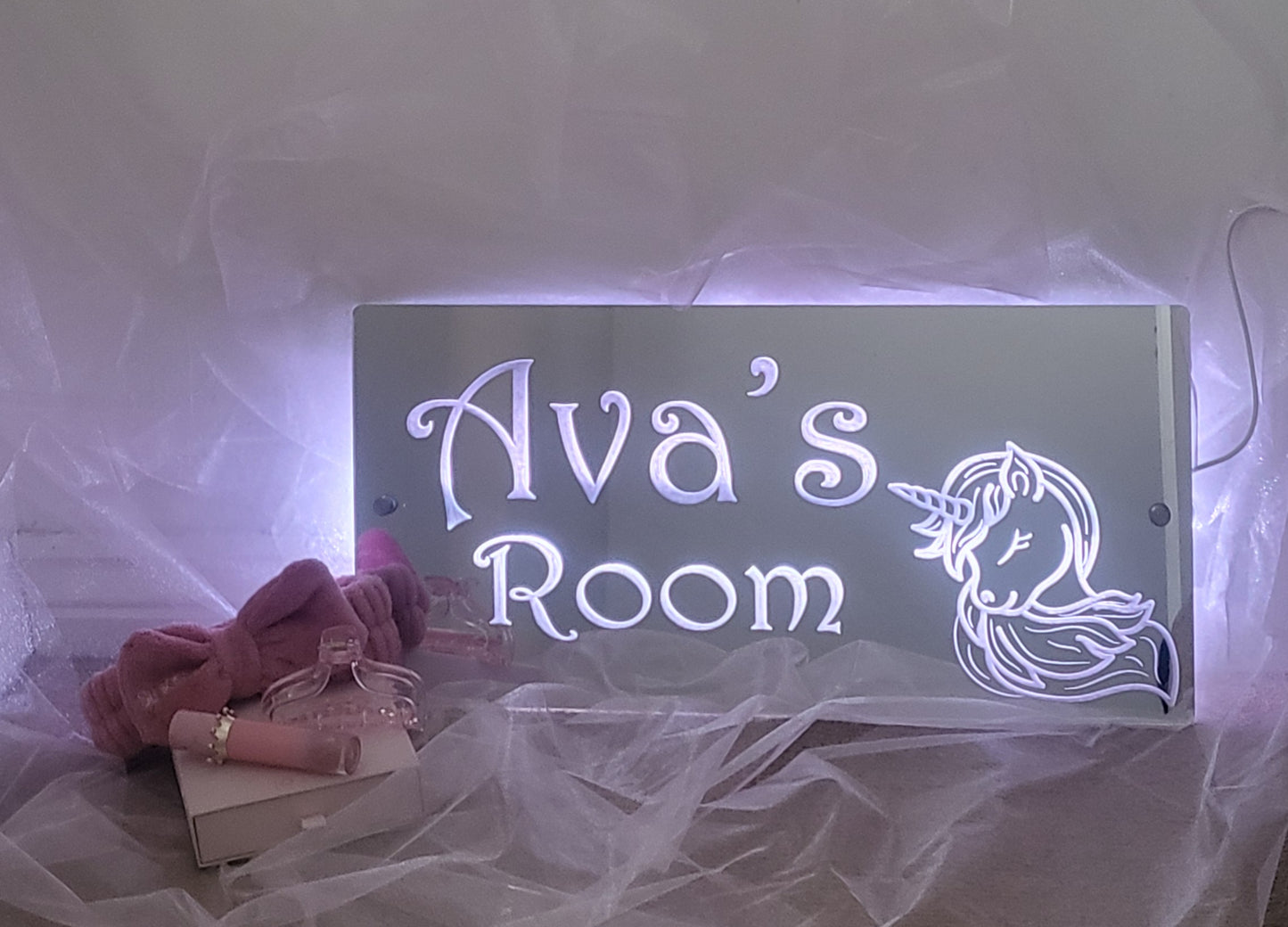 Personalised Unicorn Mirror