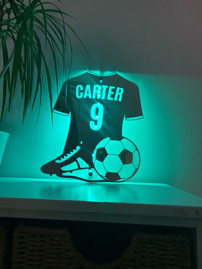 Personalised Football Shirt Mirror